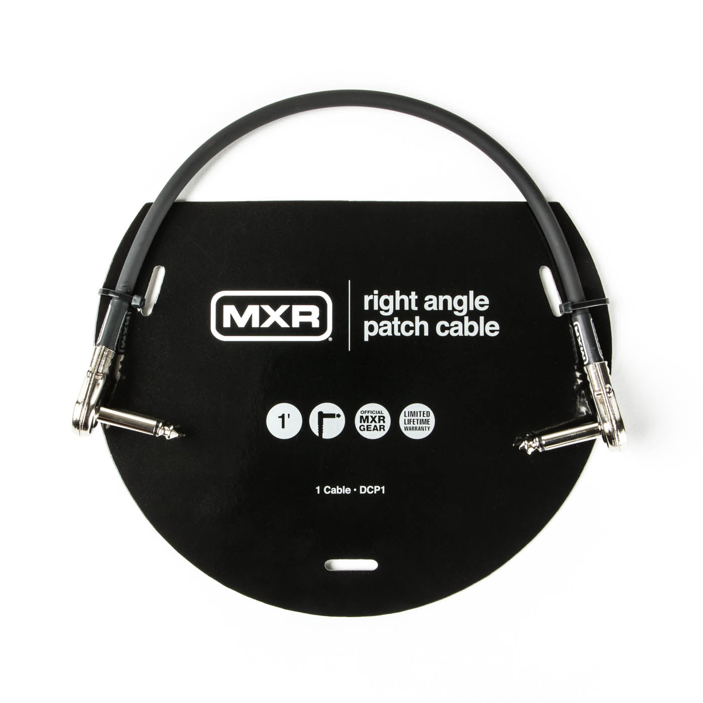 MXR | JM1FT | 1 ft Patch Cable | Black MXR | JM1FT | 1 ft Patch Cable | Black